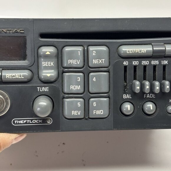 97 98 99 00 01 02 03 Pontiac Grand Trans Prix Am Firebird Delco CD radio Stereo - Picture 5 of 16